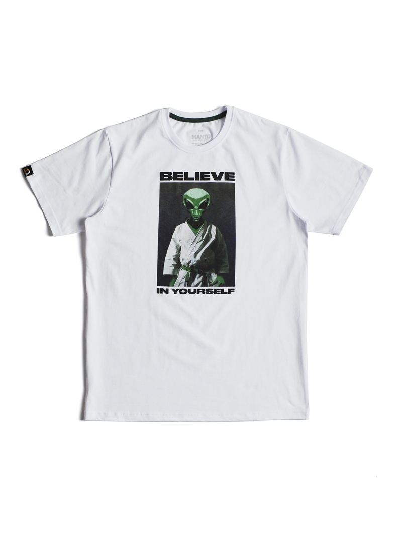 MANTO BELIEVE t-shirt-white